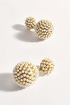 Belle Of The Ball Diamante Earring White