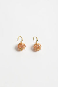 Austin Woven Ball Earring Gold