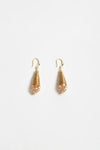 Long Woven Statement Earring Gold