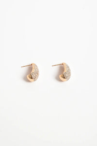 Cairo Diamante Earring White