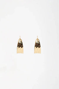 Statement Hammered Event Hoops Gold