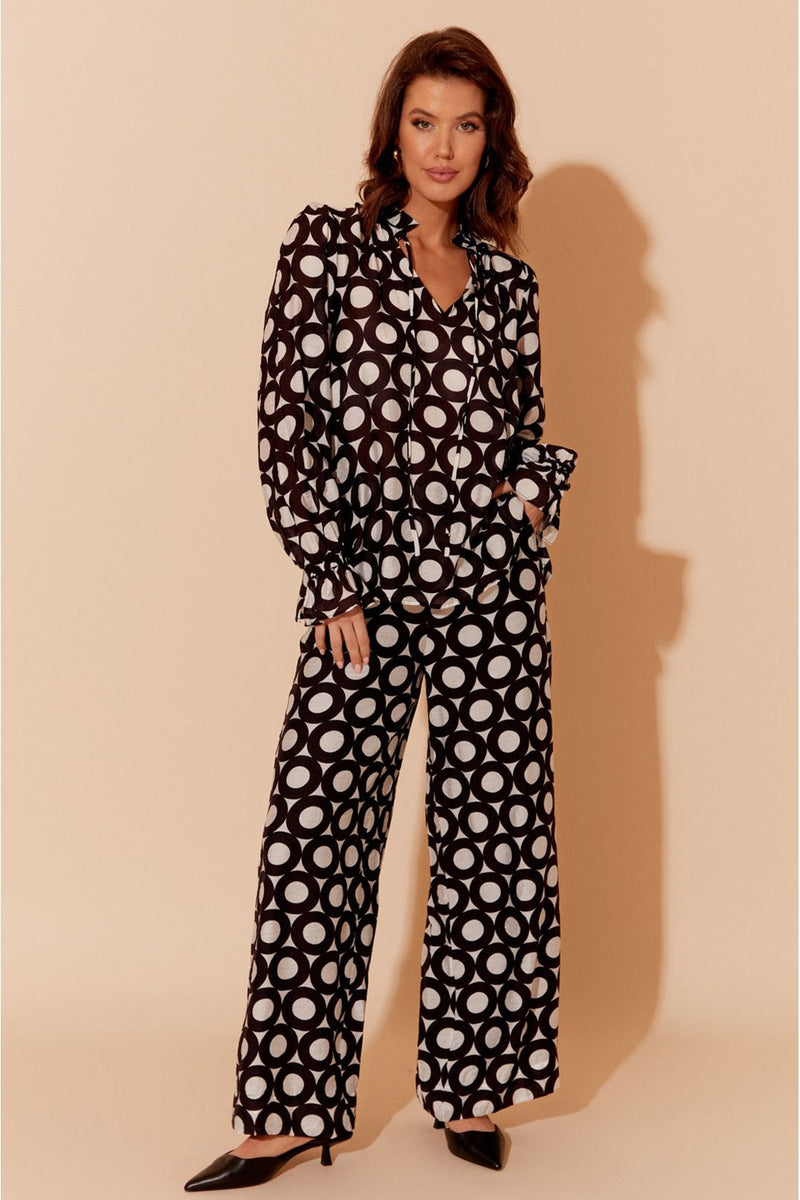Harper Pant Black Print