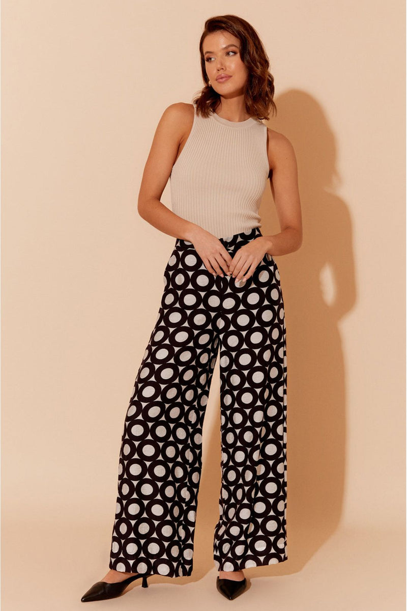 Harper Pant Black Print