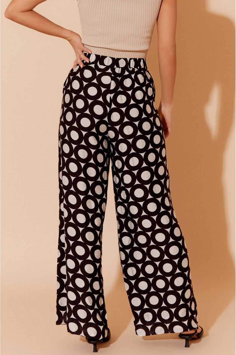 Harper Pant Black Print