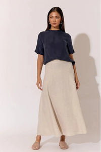 Fae Linen Skirt Natural
