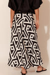 Lena Skirt Geo Print