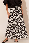 Lena Skirt Geo Print
