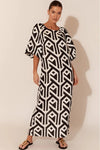 Annora Dress Geo Print