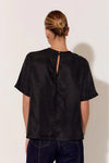Arden Cupro Top Black