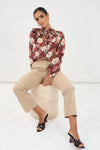 Carrie Montilla Print Shirt
