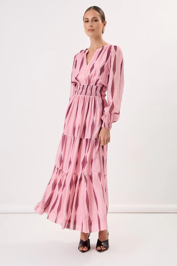 Violette San Lorenzo Print Dress
