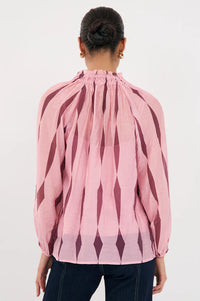 Opal San Lorenzo Long Sleeve Top Print