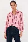 Opal San Lorenzo Long Sleeve Top Print