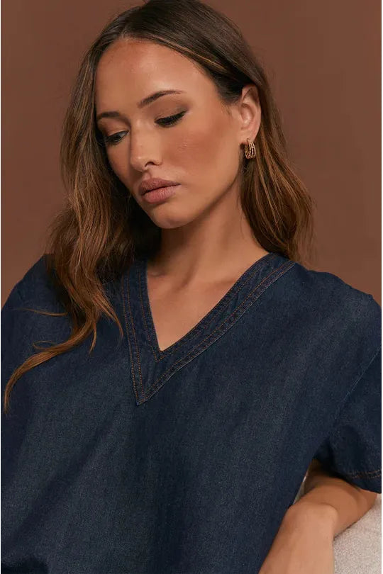 Mini Trio Metal Ball Hoop Earring Gold