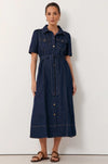 Ali Midi Denim Shirt Dress
