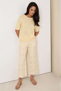 Lorelai Knit Top Butter Yellow
