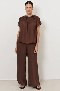 Asani Wide Leg Chocolate