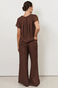 Asani Wide Leg Chocolate