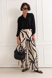 Parker Zebra Wide Pant