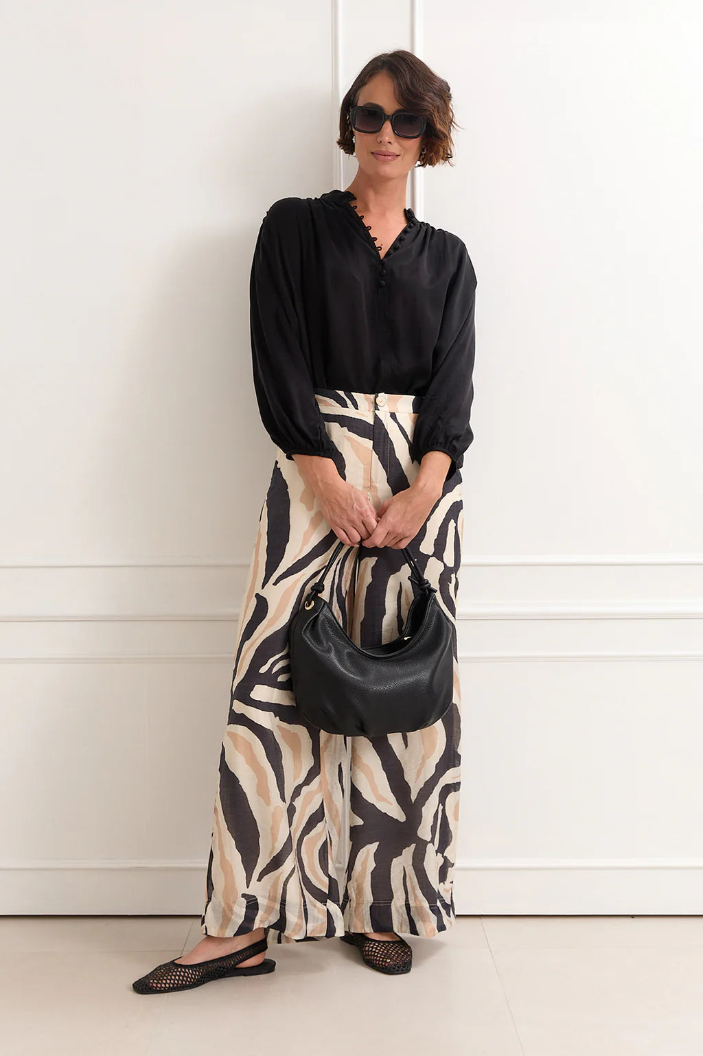 Parker Zebra Wide Pant