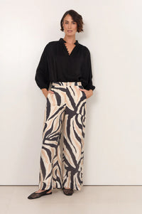 Parker Zebra Wide Pant