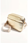 Geo Webbing Bag Strap Nude