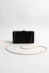 Desere Diamante Clutch Black