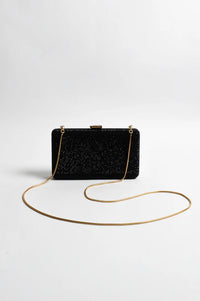 Desere Diamante Clutch Black