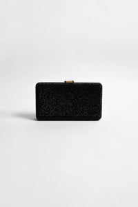 Desere Diamante Clutch Black