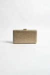 Desere Diamante Clutch Gold