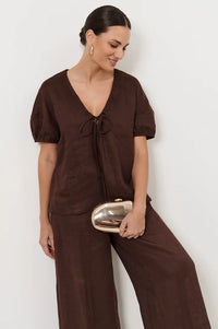 Abstract Curved Clutch Gold