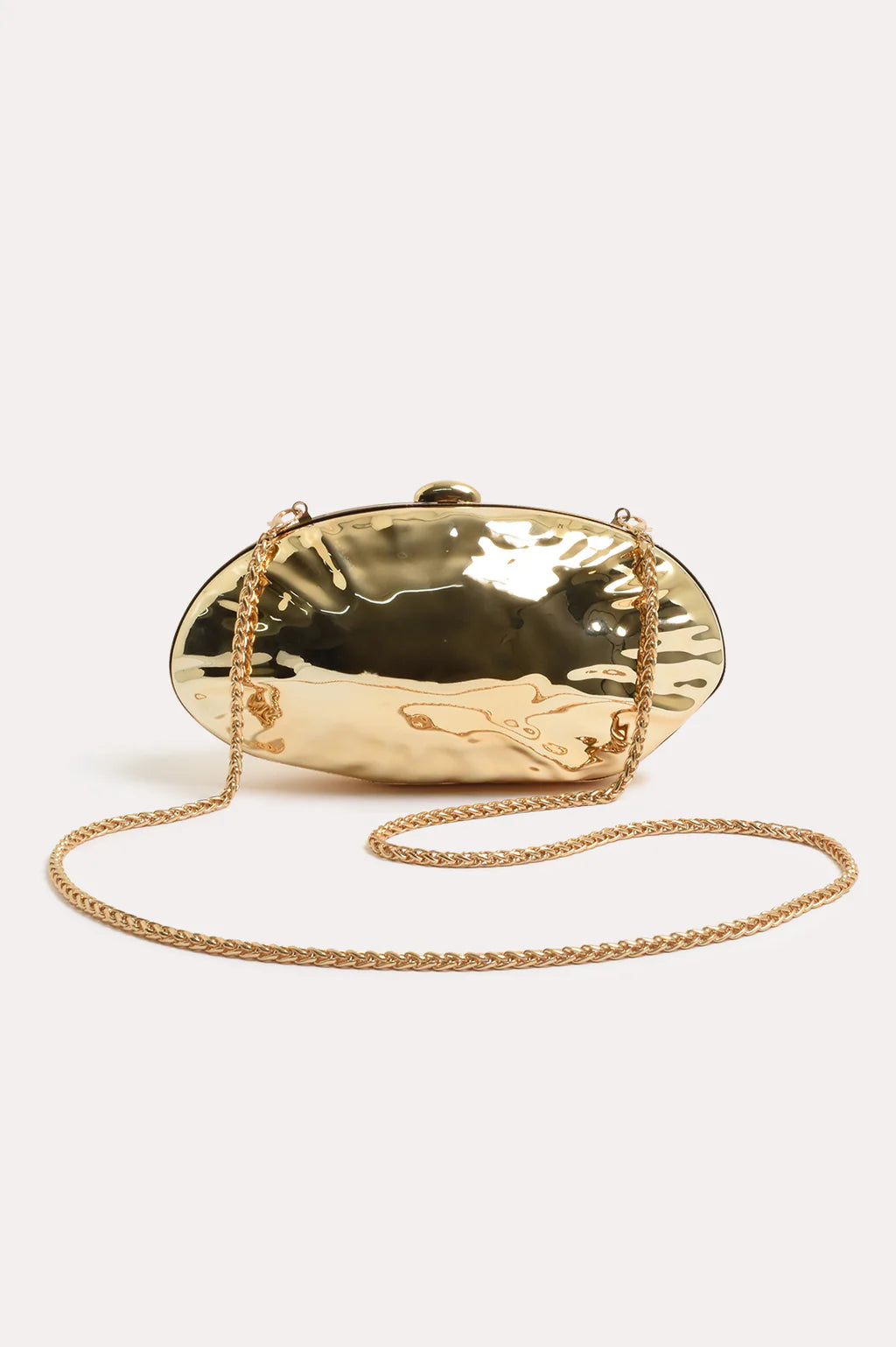 Clam Shell Event Clutch Gold