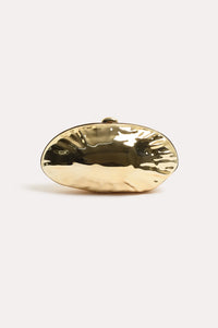 Clam Shell Event Clutch Gold