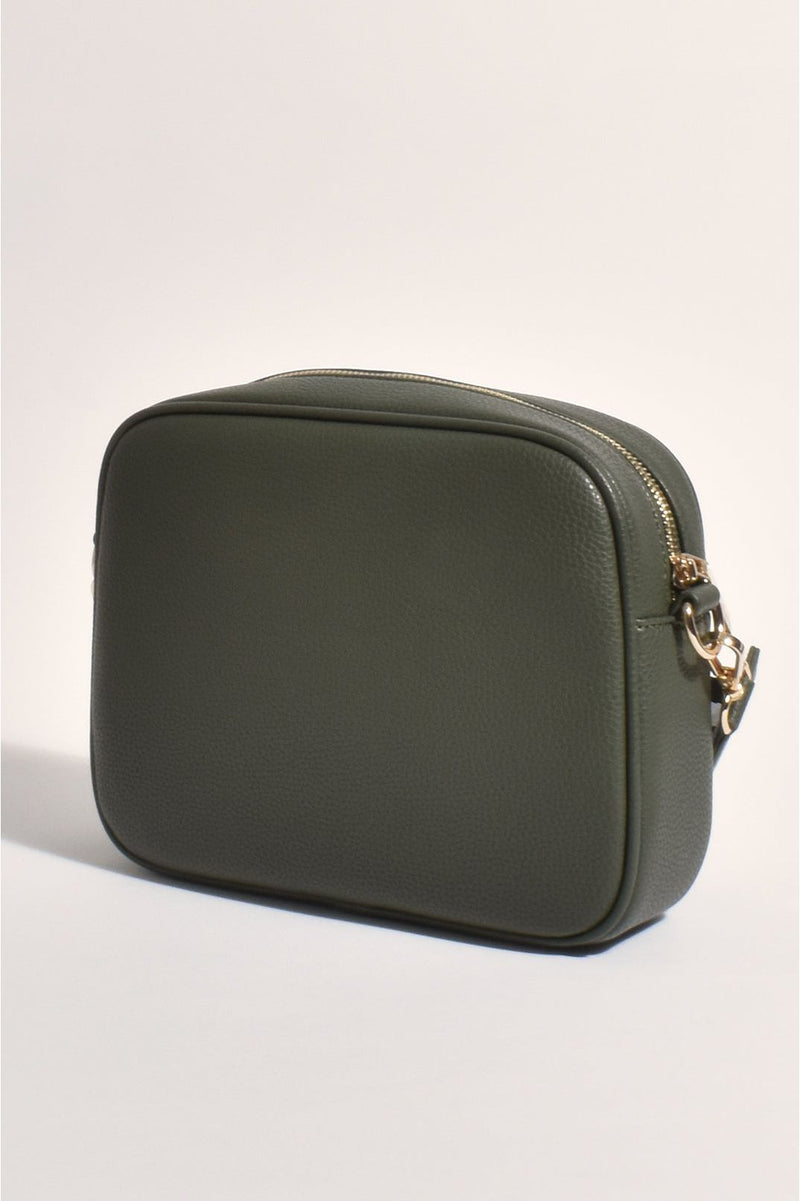 Bianca Web Pocket Camera Bag Khaki/Stripe