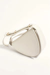 Suki Angled Sleek Cross Body Bag Stone