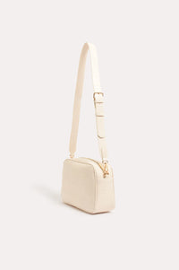 Charli Croc Camera Bag Nude