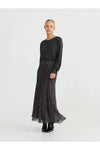 Alias Skirt Black Taupe Spot