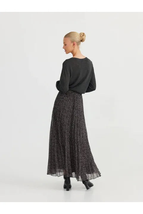Alias Skirt Black Taupe Spot