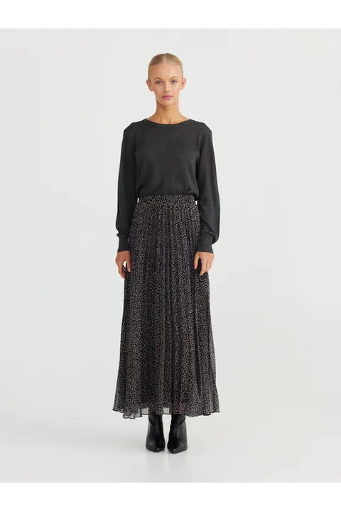 Alias Skirt Black Taupe Spot