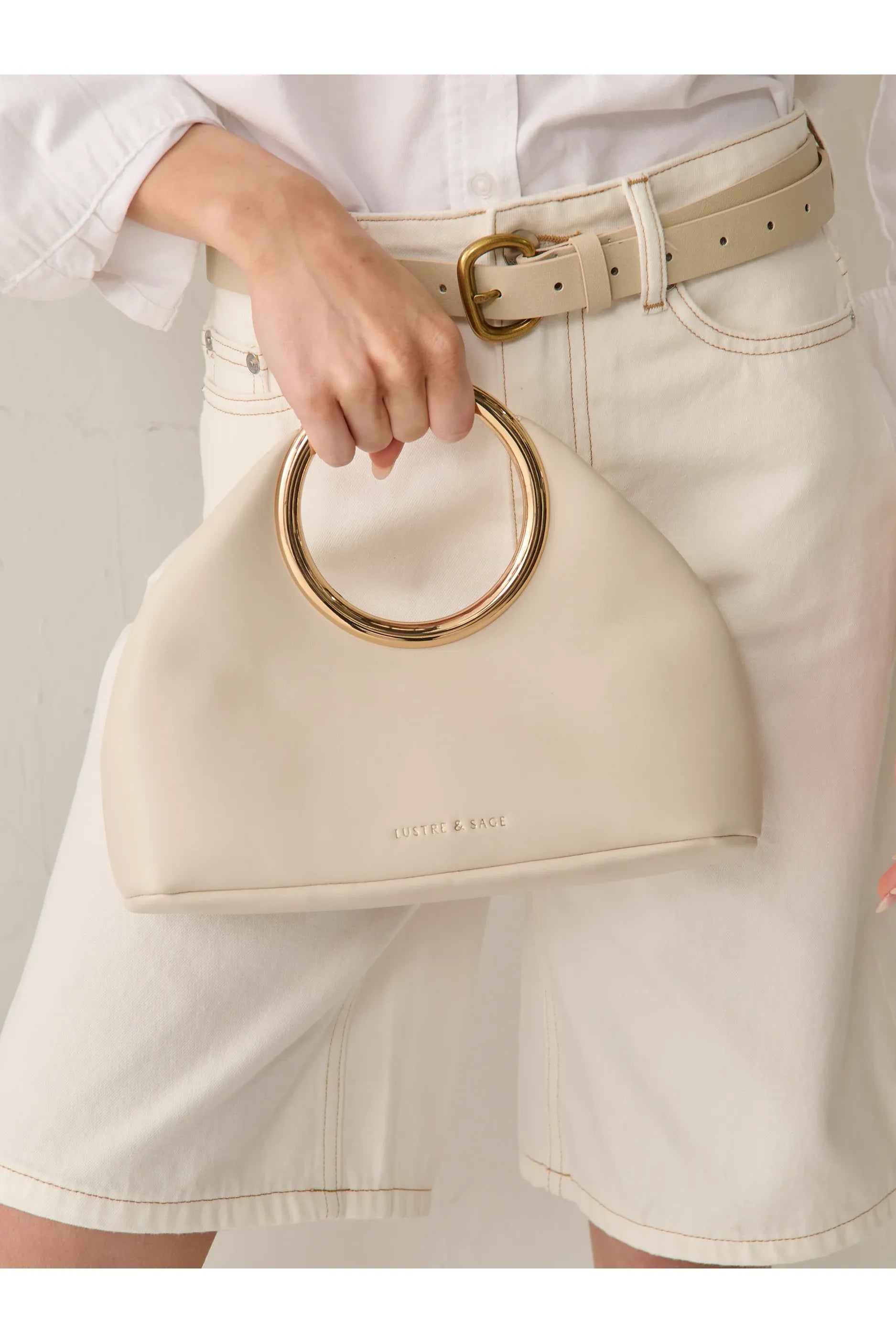 Hailey Statement Handle Bag Bone