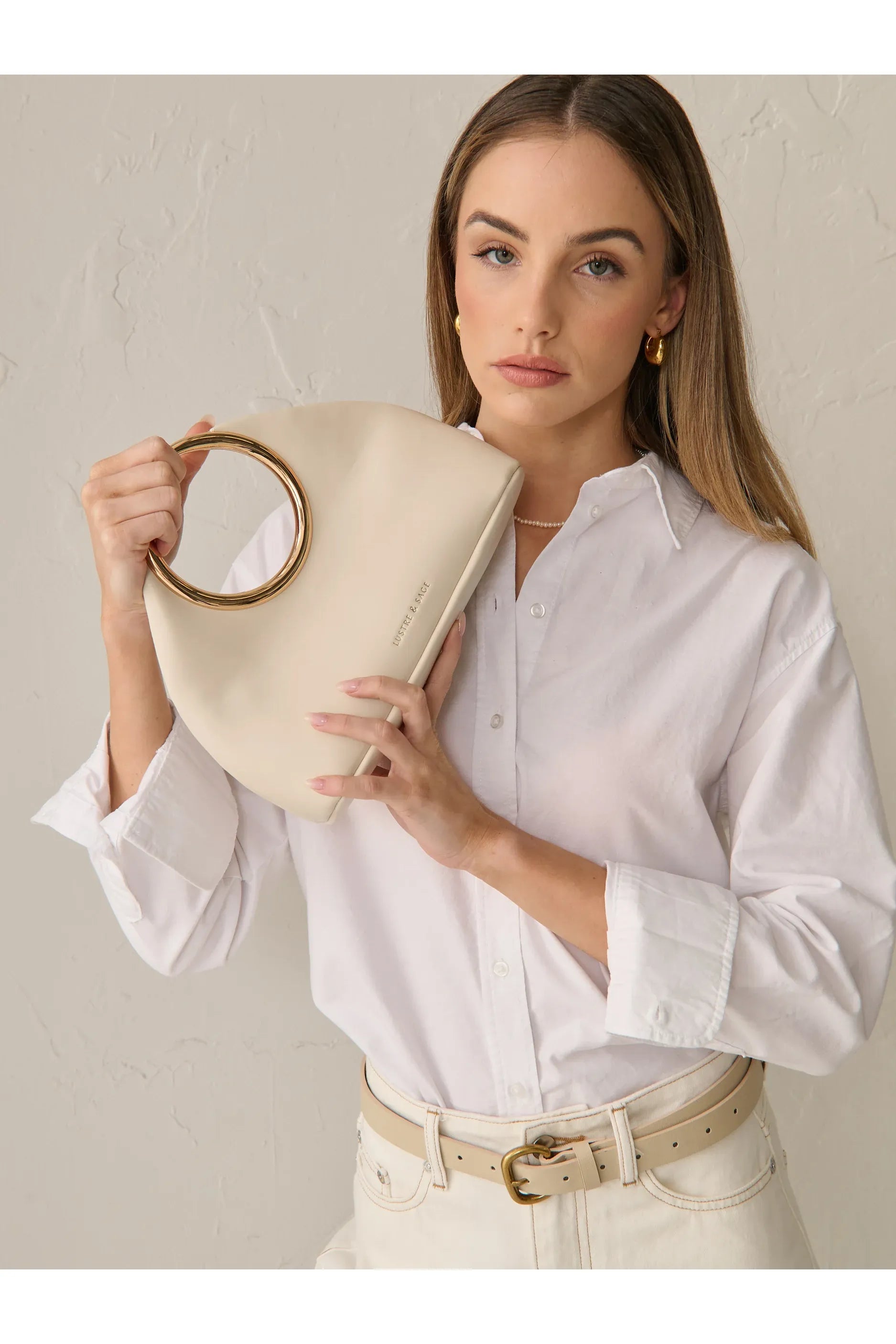 Hailey Statement Handle Bag Bone