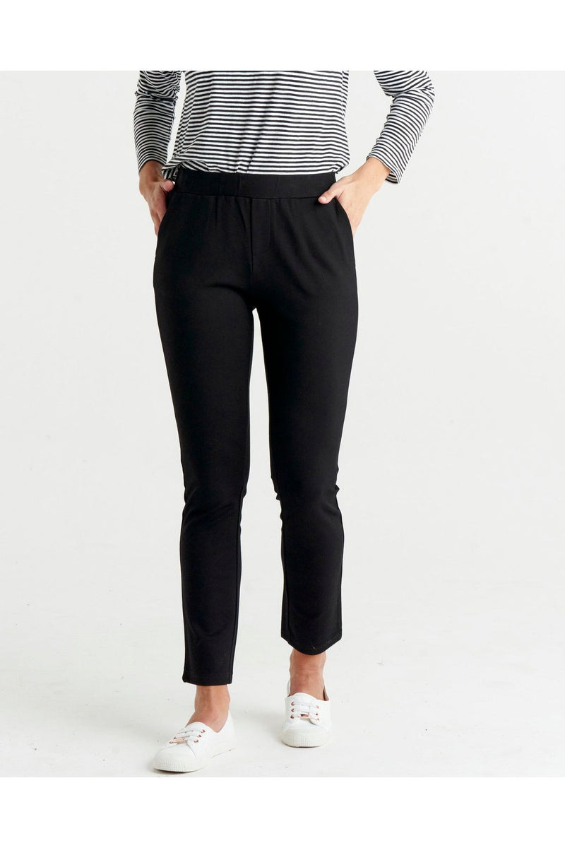 Au Revoir Ponte Pant Black