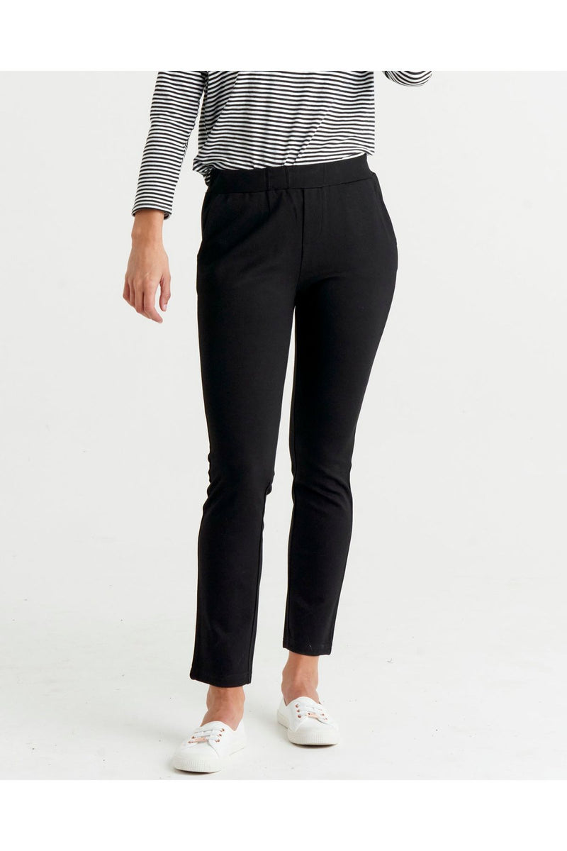 Au Revoir Ponte Pant Black