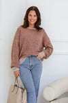 Tilly Stitch Knit Cinnamon