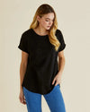 Hailey Tee Black