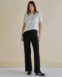 Robbie Knit Tee Cream