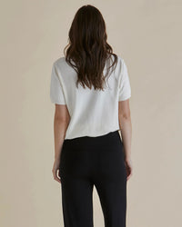 Robbie Knit Tee Cream