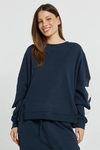 Saskia Sweatshirt Navy