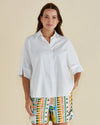 Lynwood Linen Shirt White