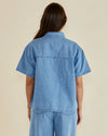 Saffra Short Sleeve Denim Shirt